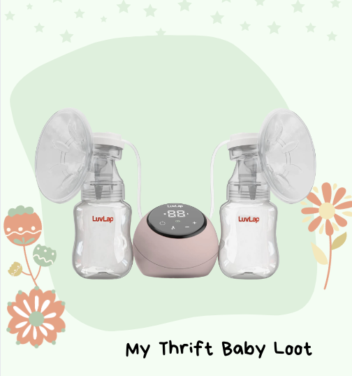 NEW Luvlap Electric Breast Pump